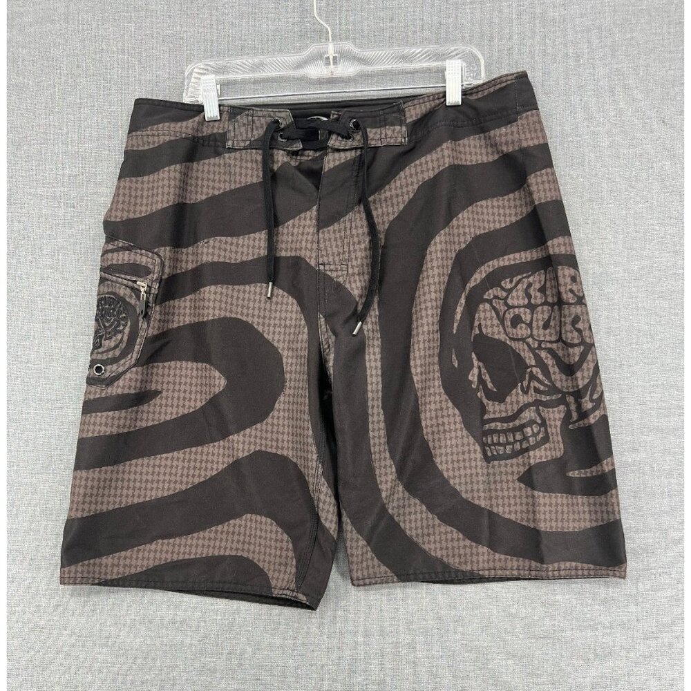 Rip Curl x Taylor Knox Signature Board Short Mens 36 9" Swim Trunks Y2K